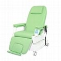 Electric dialysis chair with digital