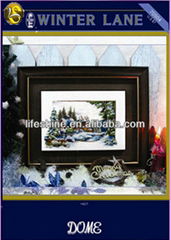 winter lane beautiful cross stitch kits craft