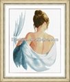 elegant lady embroidery needlework for arts collection 1