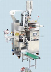 Inner and Outer Tea Bag Packing Machine with Thread and Tag