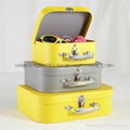 Popular Nice Paper Cardboard Suitcase with Handle for Kids Toy Collection & Gift 3