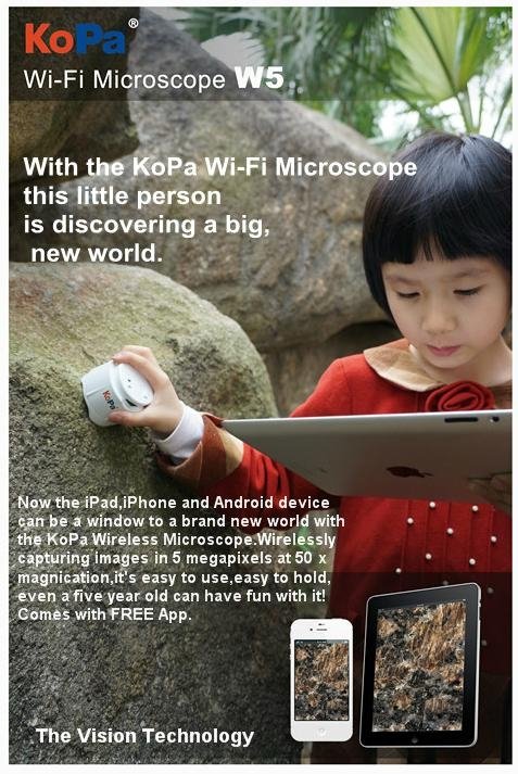 Wireless Digital Microscope （WI-FI） 2