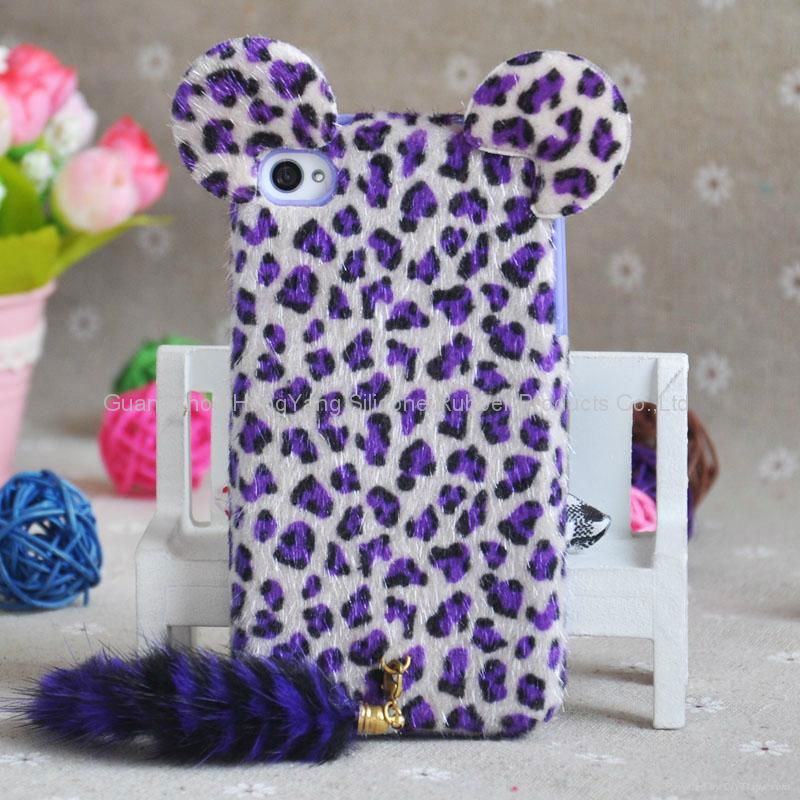 pc with cloth mobile phone case 3