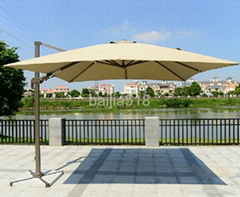 10' Offset Tilt Patio Umbrella Sun Shade