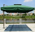 Aluminium Cantilever alfresco Umbrella 3 x 3m Square 2