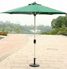 2.7m  aluminum carnk open market umbrella 