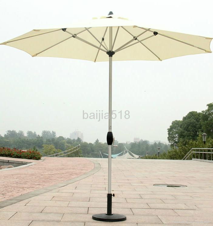 2.7m  aluminum carnk open market umbrella  2