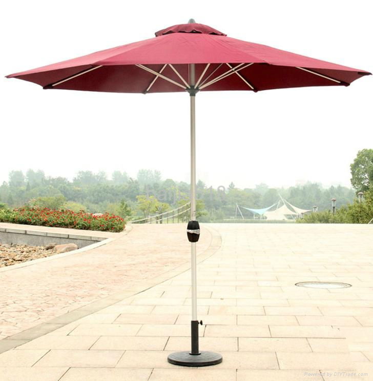 2.7m  aluminum carnk open market umbrella  3