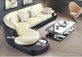 World Famous Good Quality Modern Style Leather Sofa used in Livingroom