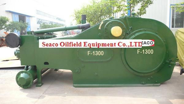 F1300 /1600 mud pump petroleum facility Seaco oilfield equipment