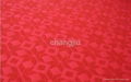 polyester double 2 color jacquard carpet 4