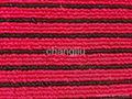 Polyester  red ribbed carpet 1