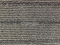 Polyester  red ribbed carpet 3