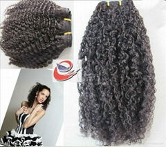 top quality afro kinky curl natural color