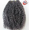top quality afro kinky curl natural color 3
