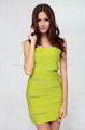 2013 newest sexy Strapless bandage dress for women  3