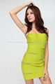 2013 newest sexy Strapless bandage dress for women  5