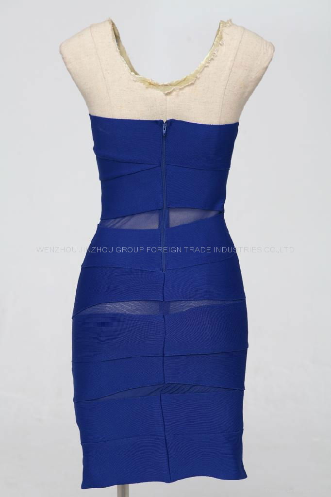 2013 newest sexy Strapless bandage dress for women  5