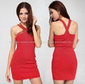 new summer woman bandage dress ladies evening western dresses 