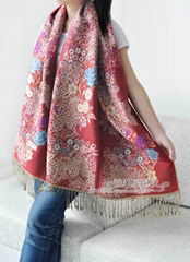 Ladies long shawl