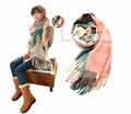 Ladies fashion scarf  shawl 3