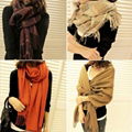 Ladies fashion shawl 2