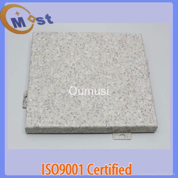 China stone grain aluminum panels  for indoor or outdoor decoration