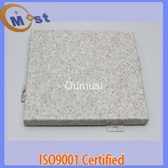 China stone grain aluminum panels  for indoor or outdoor decoration