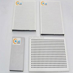 perforated aluminum ceiling tiles with coating or painting