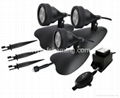 3W Waterproof LED Spotlight Kit 1