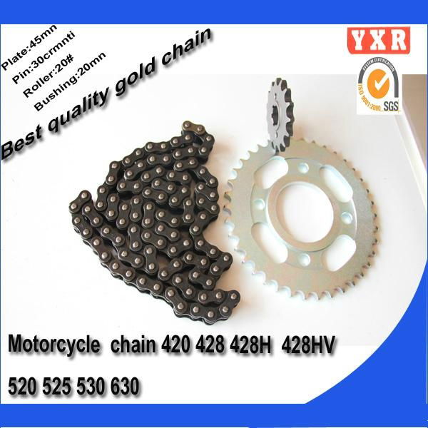 China supplier 420 motorcycle roller chain 2