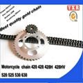 China supplier 428h motorcycle drive chain