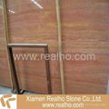 natural stone red travertine marble 1