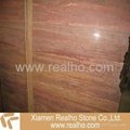 natural stone red travertine marble 3