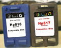  HP817 regeneration compatible ink cartridges 