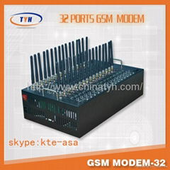 Wavecom 32 ports gsm modem for IMEI change linux ethernet rs232