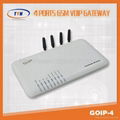New arrival! 4 ports gsm voip gateway