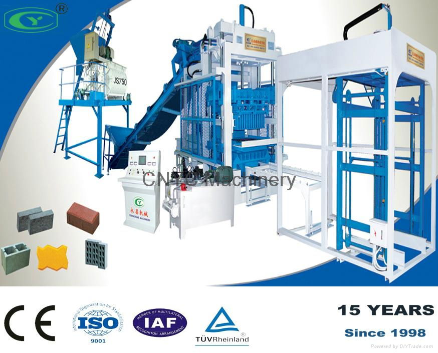 Automatic Hollow & solid block making machine 3