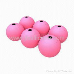 New design 6 cups silicone ice ball mold