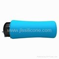 Flexible silicone water bottle for travel  2