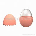 Customized Egg-shaped Silicone Ice Cube Tray 1