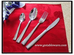 stainless steel flatware