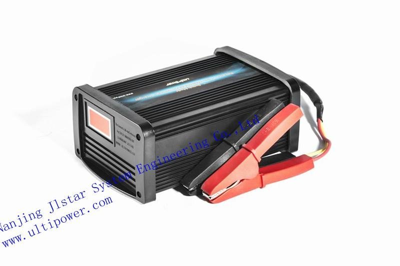 automatic multi-current 12V 2A/10A/15A reverse pulse battery chargers