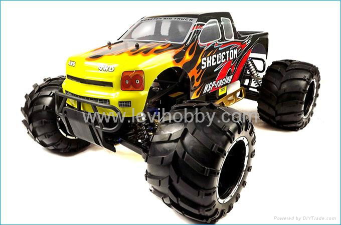 26CC 300CC Engine off Road 1/5 Petrol Gas Remote Control RC Trucks 2