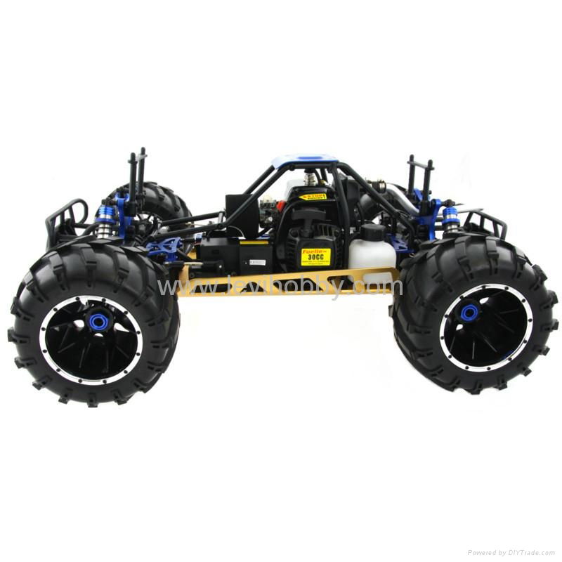 26CC 300CC Engine off Road 1/5 Petrol Gas Remote Control RC Trucks 3