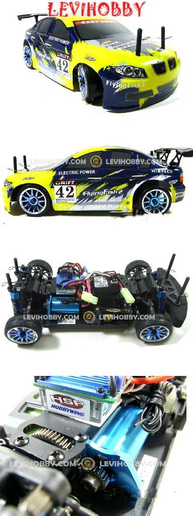 HSP 1/16 Brushless 4WD Drifting RC Drift Cars 3