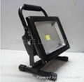 30w portable rechargeable LED flood light 1