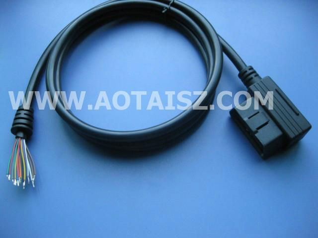 OBD2 OBDII to Open Cable 2