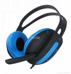 Sell fashion computer stereo headphone with mic