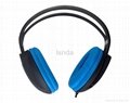 Sell fashion computer stereo headphone with mic 3